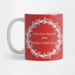 Long Live Aslan! - Christmas Mug